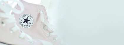 White Converse Facebook Covers